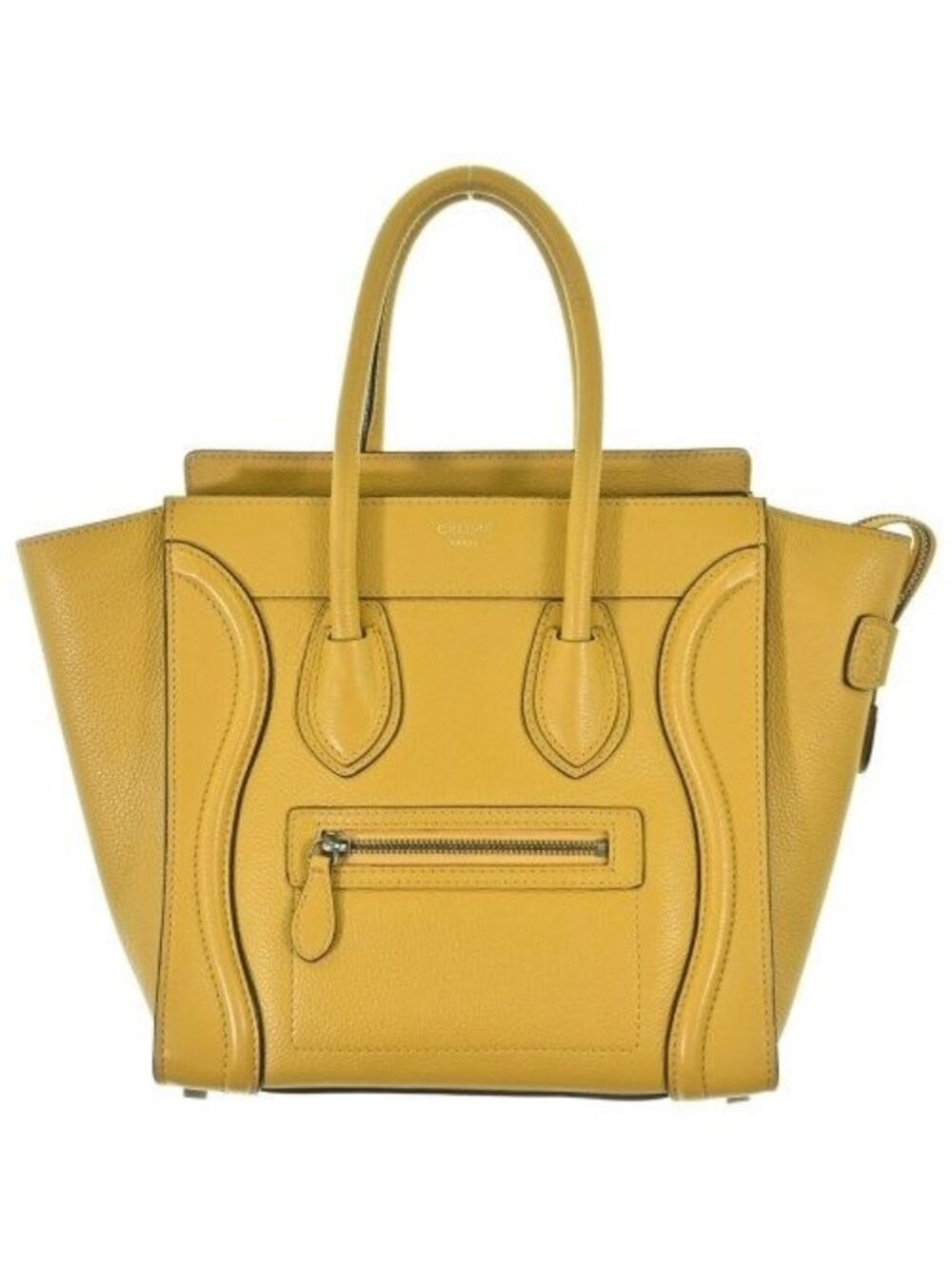 Celine Luggage Micro Shopper Handbag